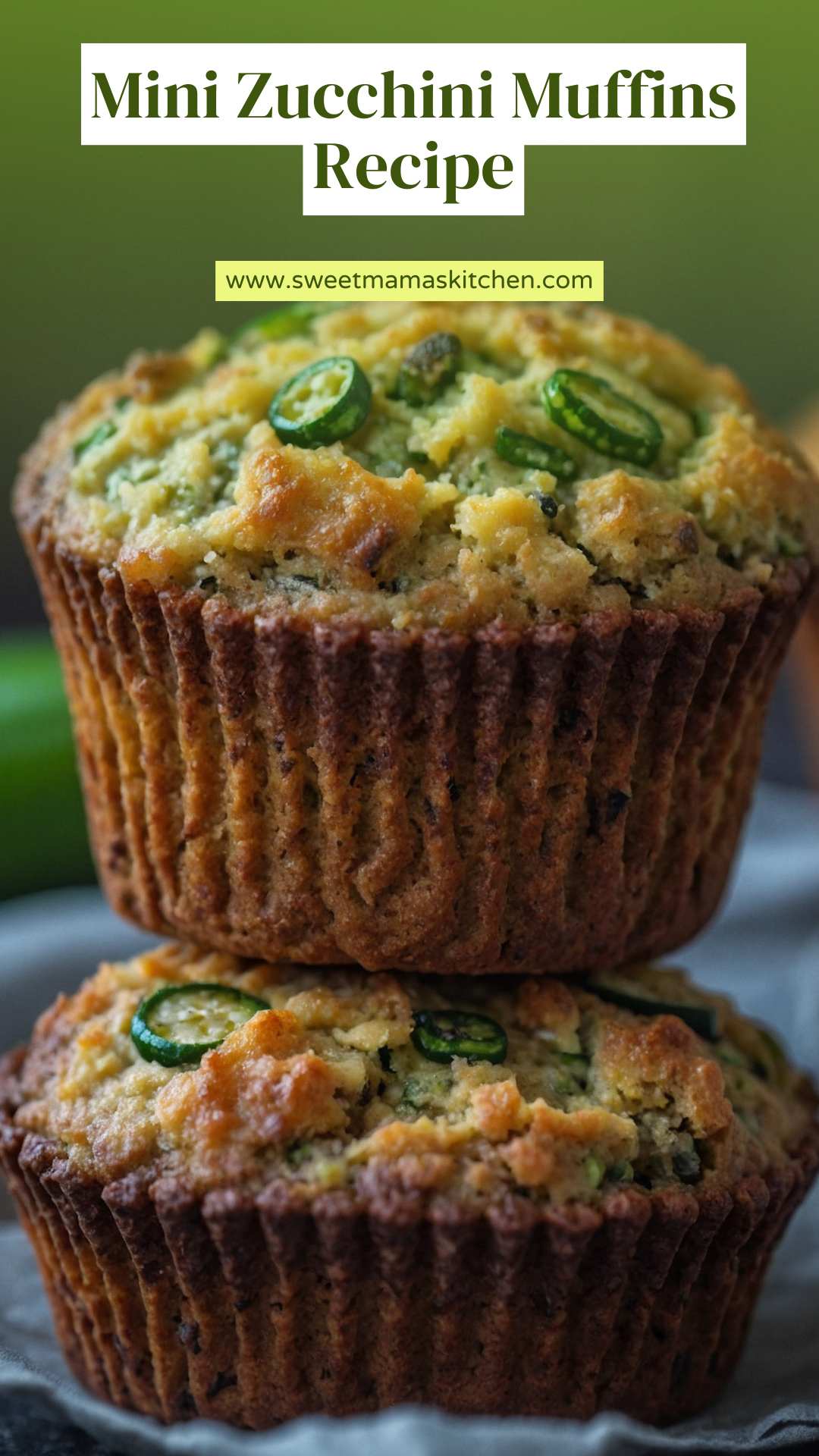 Mini Zucchini Muffins Recipe – Sweet Mama’s Kitchen