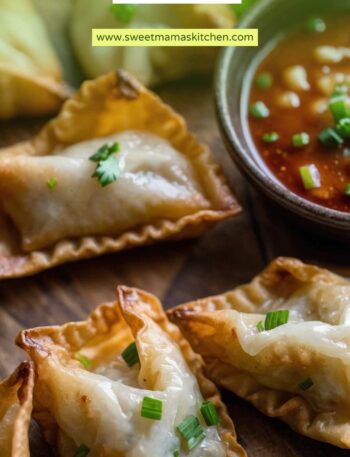Air Fryer Cream Cheese Wontons