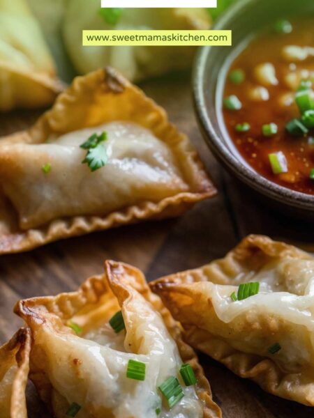 Air Fryer Cream Cheese Wontons