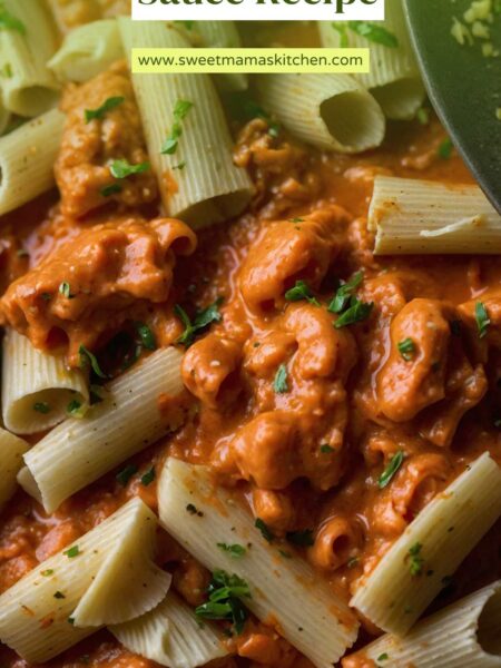 Quick Easy Vodka Pasta Sauce Recipe