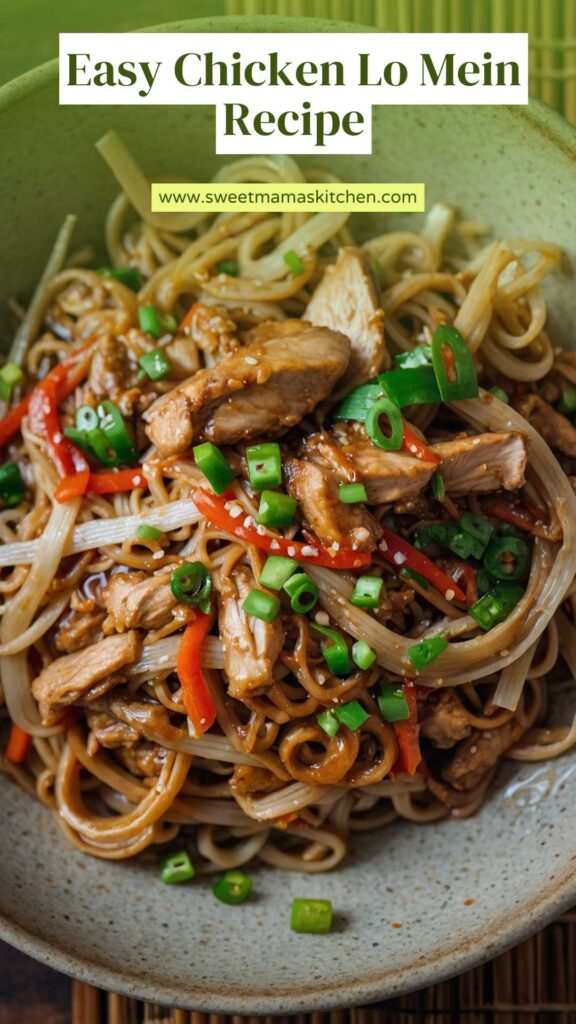 Easy Chicken Lo Mein Recipe