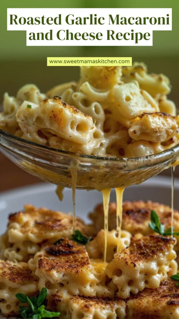 Roasted Garlic Macaroni and Cheese Recipe