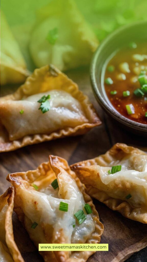 How to make Air Fryer Cream Cheese Wontons How to make Air Fryer Cream Cheese Wontons