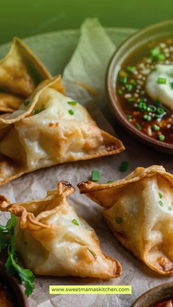 Air Fryer Cream Cheese Wontons Recipe Air Fryer Cream Cheese Wontons Recipe