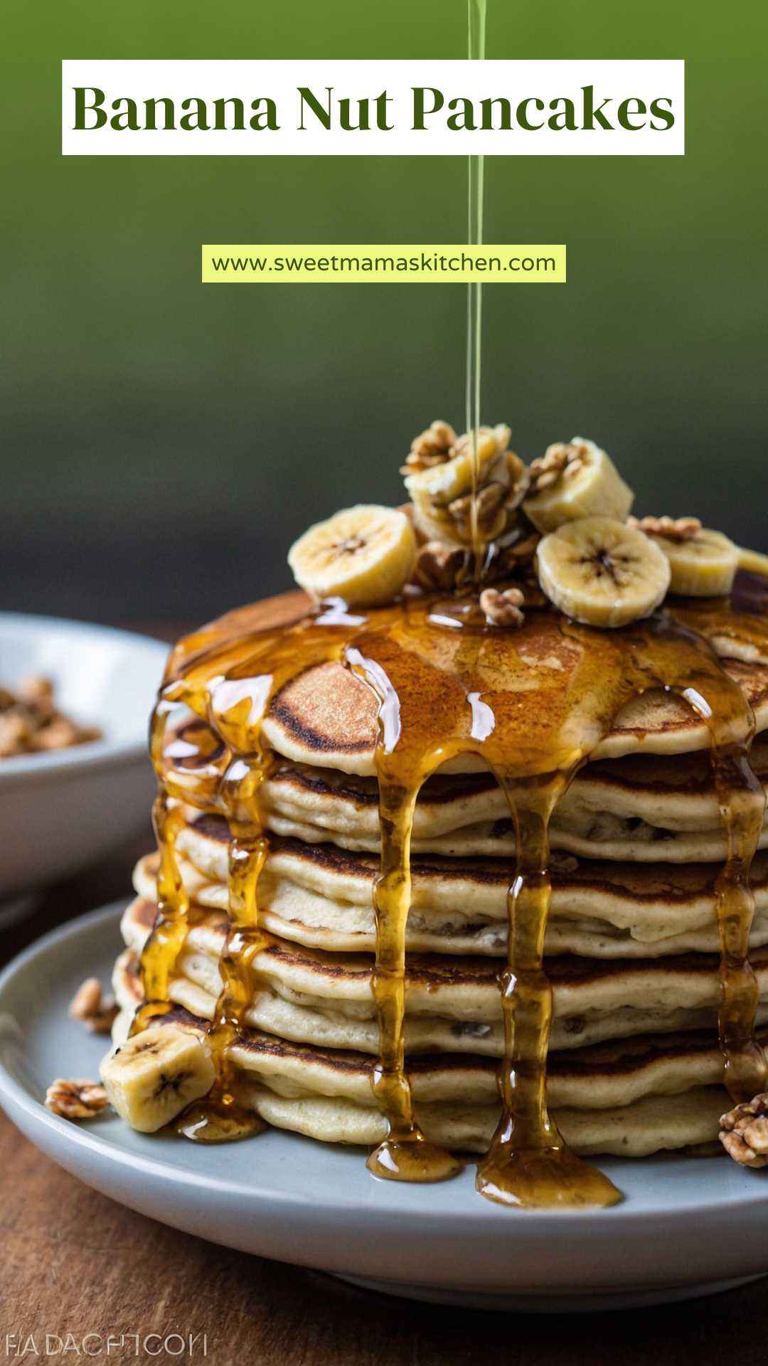 Banana Nut Pancakes – Sweet Mama’s Kitchen