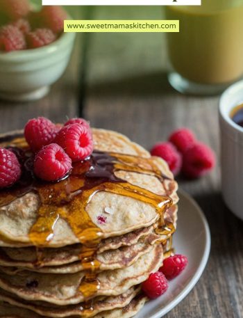 Raspberry Oatmeal Pancakes Recipe
