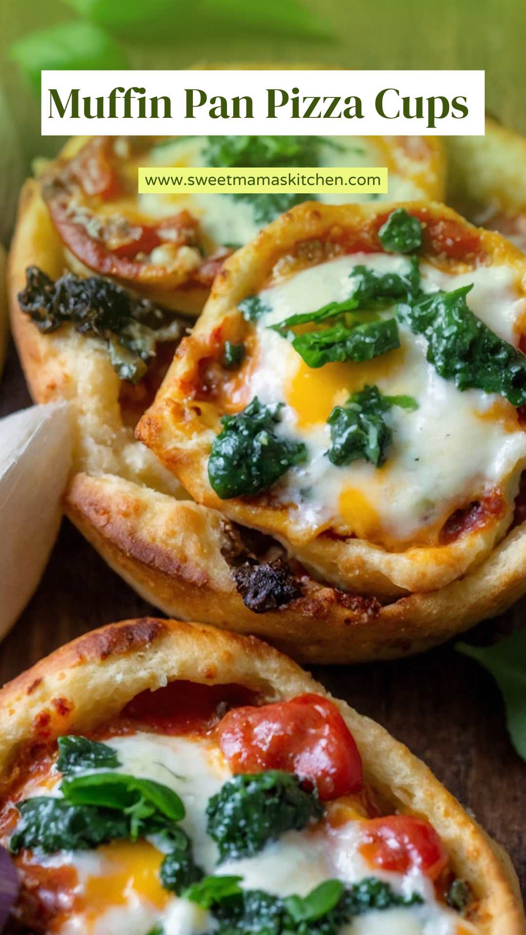 Muffin Pan Pizza Cups – Sweet Mama’s Kitchen
