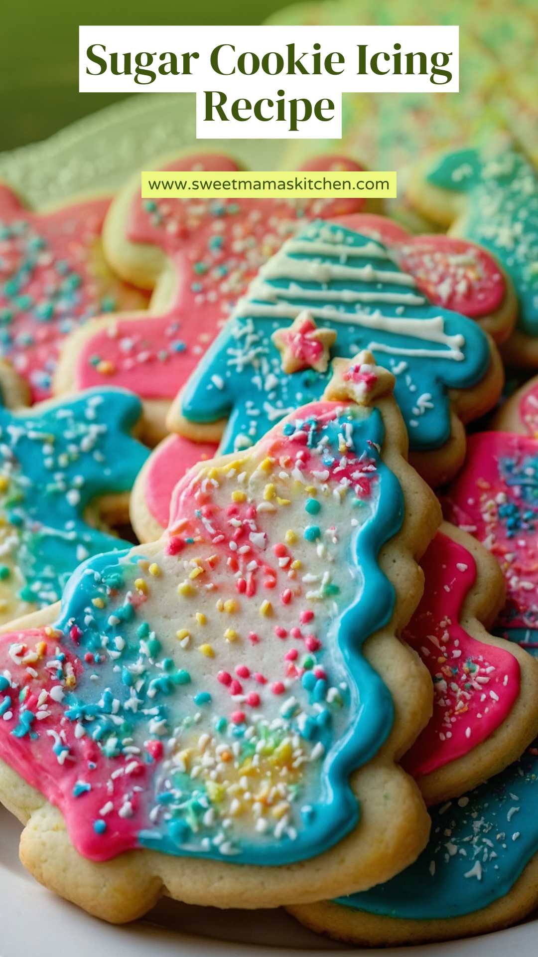 Sugar Cookie Icing Recipe  – Sweet Mama’s Kitchen