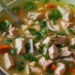 Quick Greek Lemon Chicken Soup Recipe