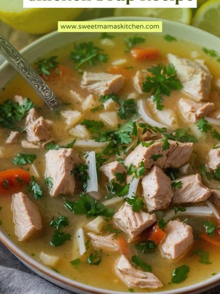Quick Greek Lemon Chicken Soup Recipe
