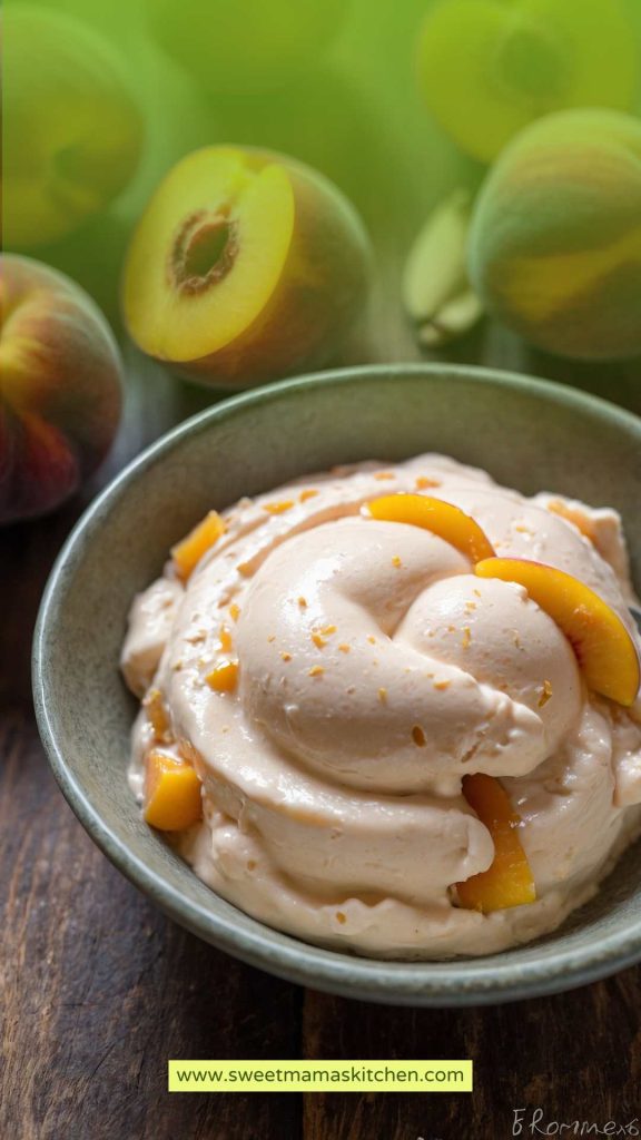 How to make Healthy Easy Peach Frozen Yogurt How to make Healthy Easy Peach Frozen Yogurt