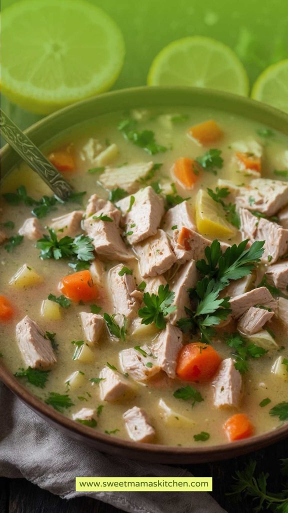 Quick Greek Lemon Chicken Soup Quick Greek Lemon Chicken Soup