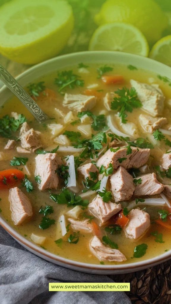 How to make Quick Greek Lemon Chicken Soup How to make Quick Greek Lemon Chicken Soup