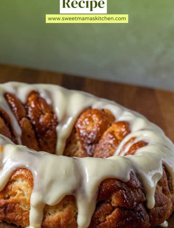 Monkey Bread with Cream Cheese Glaze Recipe
