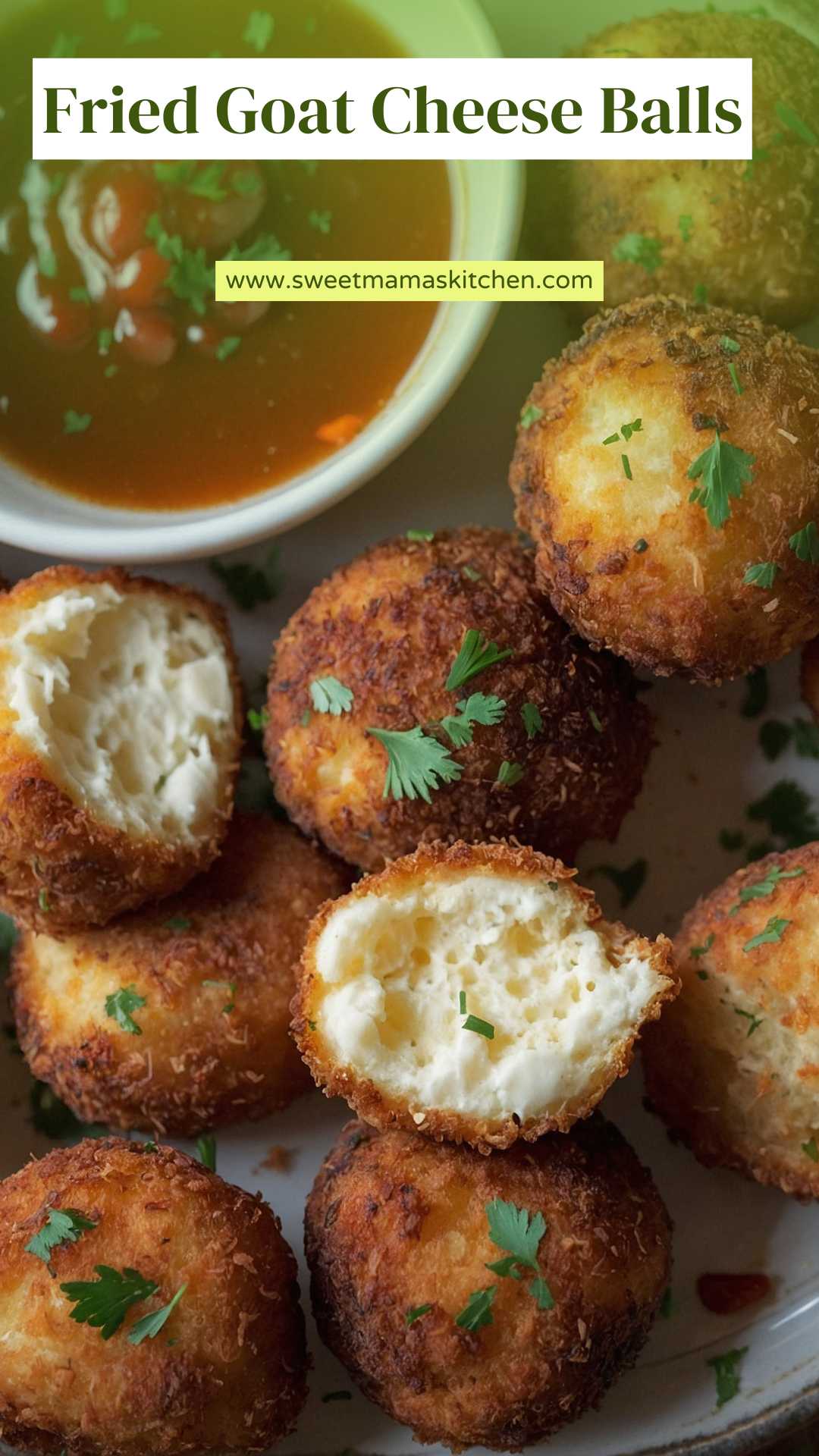 Fried Goat Cheese Balls – Sweet Mama’s Kitchen