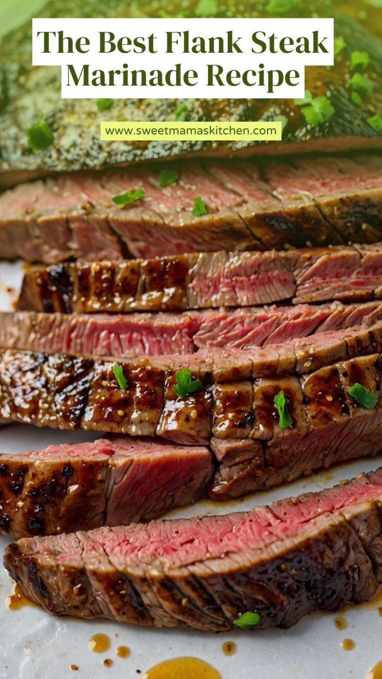 The Best Flank Steak Marinade Recipe – Sweet Mama’s Kitchen