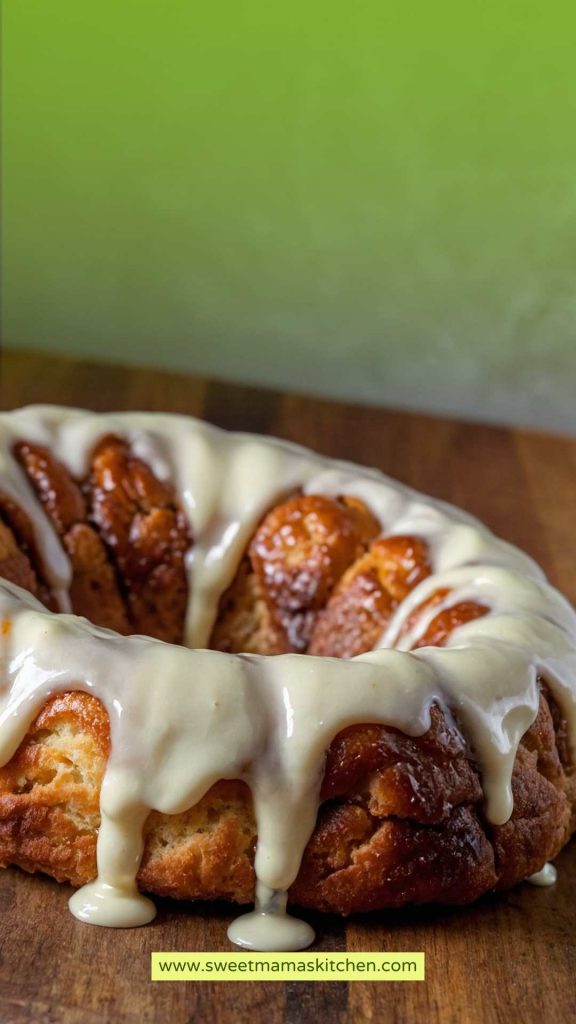 How to make Monkey Bread with Cream Cheese Glaze Recipe