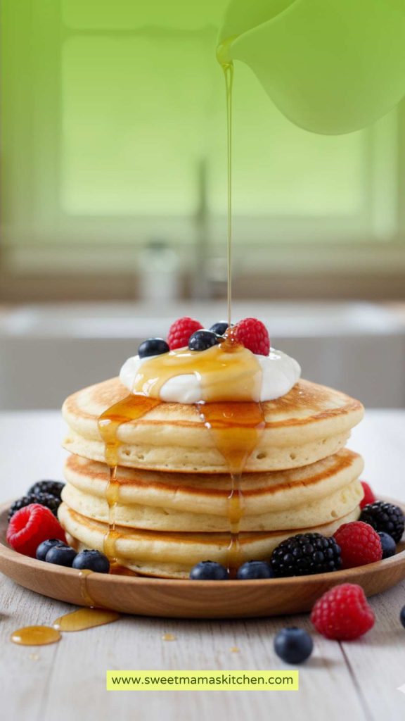 How to make Fluffy Greek Yogurt Pancakes How to make Fluffy Greek Yogurt Pancakes