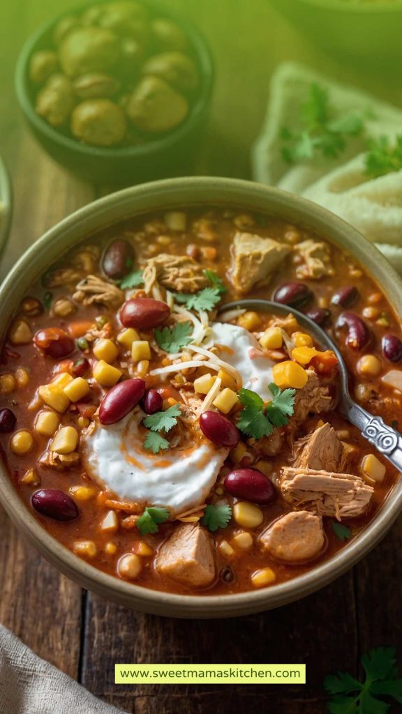 Slow Cooker Chicken Chili recipe Slow Cooker Chicken Chili recipe