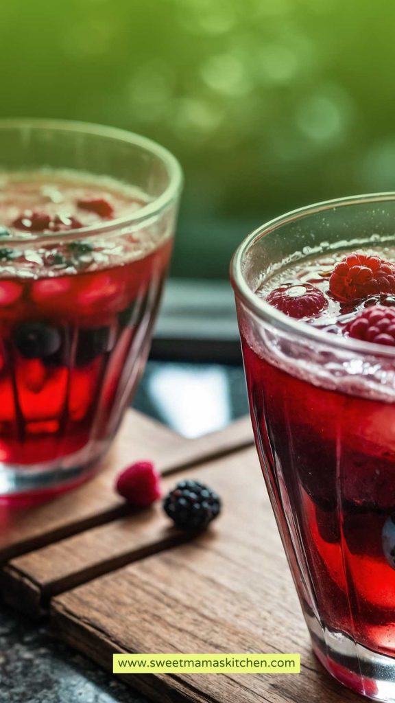 Berry Infused Champagne Cocktail Recipe