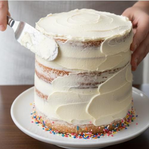 Step 8: Assemble and Frost Step 8: Assemble and Frost