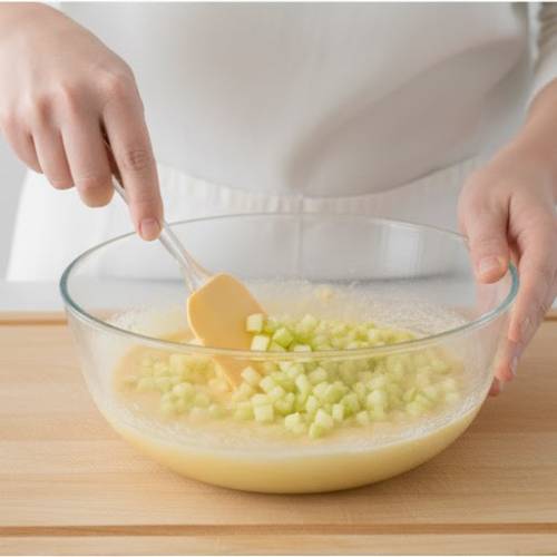 Step 5: Fold in the Apples