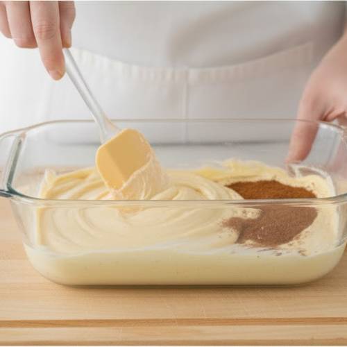 Step 6: Layer the Batter and Sugar Mixture