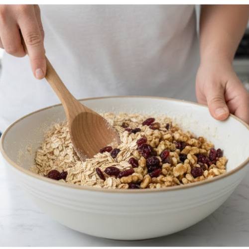 Step 7: Stir in the Oats and Mix-Ins Step 7: Stir in the Oats and Mix-Ins