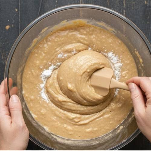 Step 5: Combine Wet and Dry Mixtures