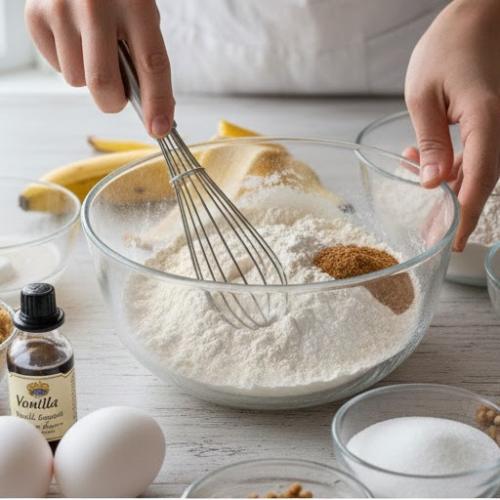 Step 3: Combine the Dry Ingredients Step 3: Combine the Dry Ingredients