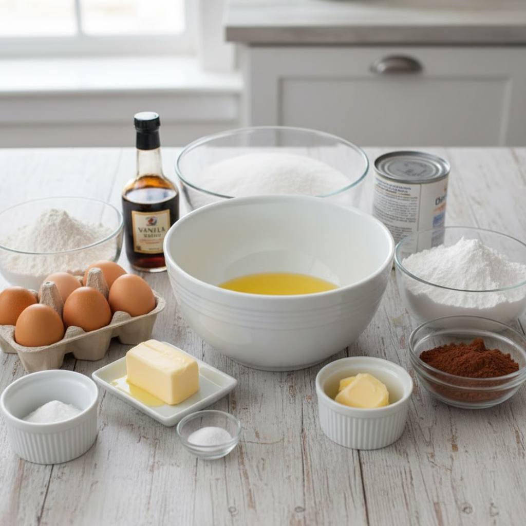 Ingredients You'll Need To Make This Best Lunch Lady Brownies Recipe Ingredients You'll Need To Make This Best Lunch Lady Brownies Recipe