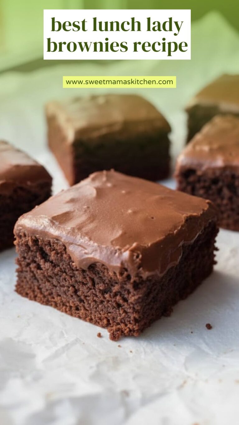 Best Lunch Lady Brownies Recipe – Sweet Mama’s Kitchen