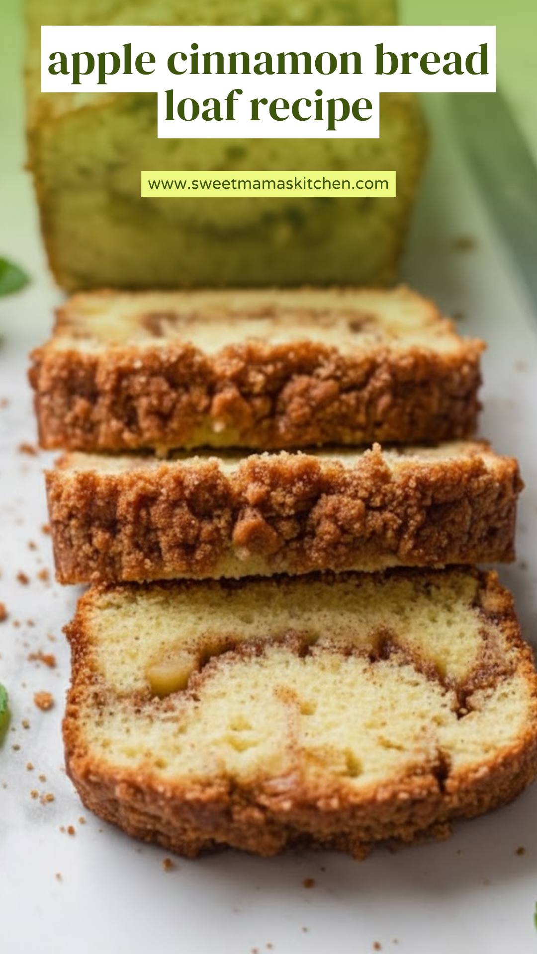 Apple Cinnamon Bread Loaf Recipe
