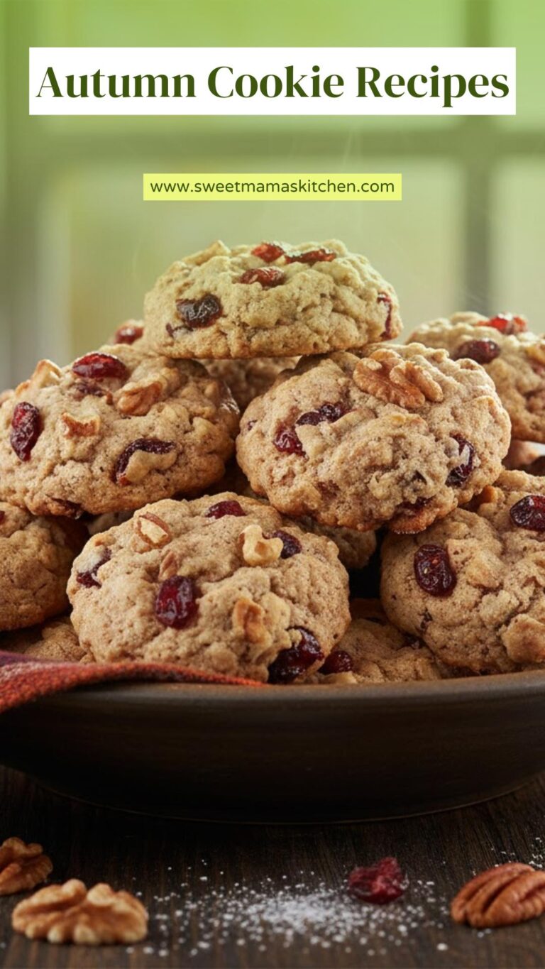 Autumn Cookie Recipes – Sweet Mama’s Kitchen