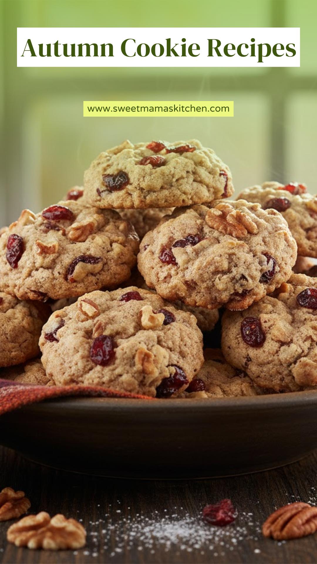 Autumn Cookie Recipes