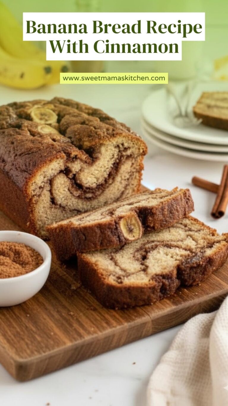 Banana Bread Recipe With Cinnamon – Sweet Mama’s Kitchen