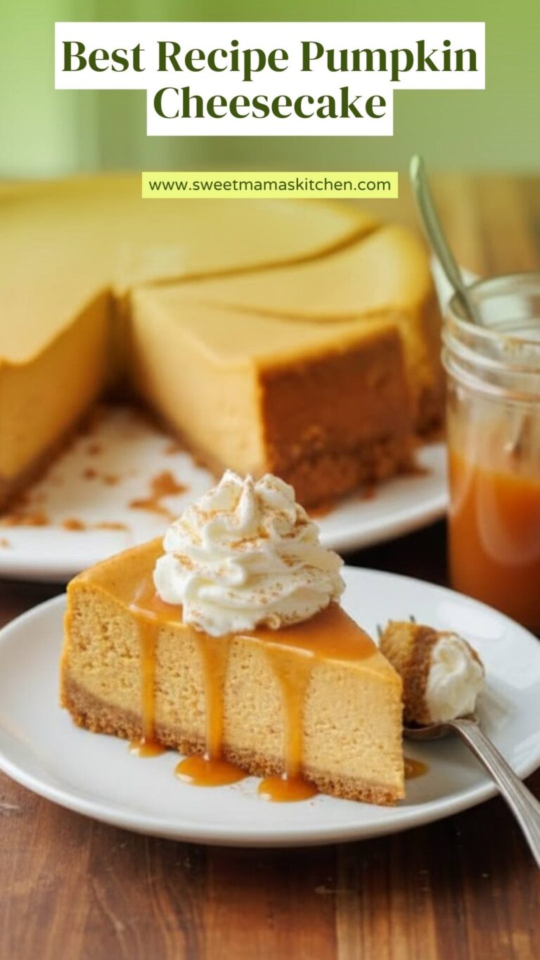 Best Recipe Pumpkin Cheesecake – Sweet Mama’s Kitchen