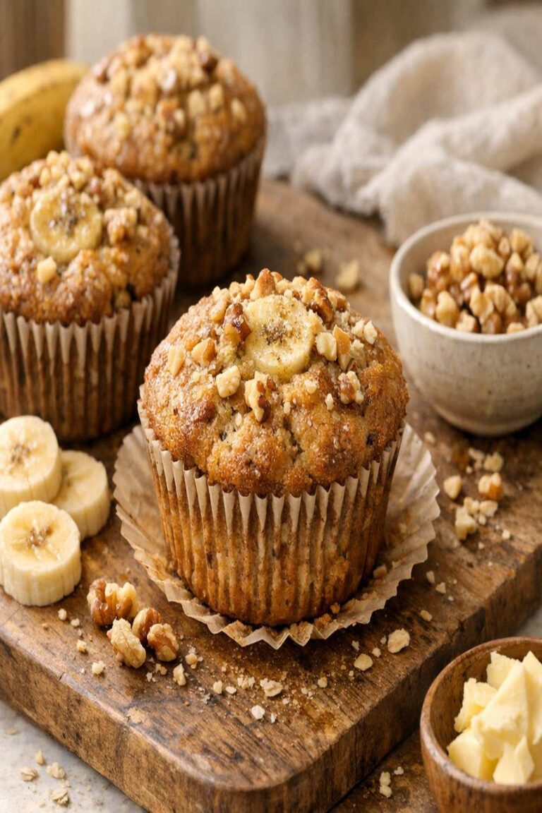 Banana Nut Muffin Recipe