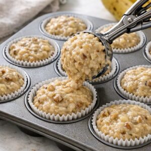 Banana Nut Muffin Recipe step 5