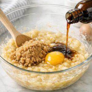 Chocolate Banana Bread Recipe step 4