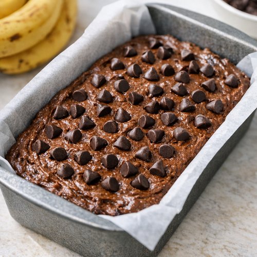 Step 6: Transfer to Pan and Top with Chocolate