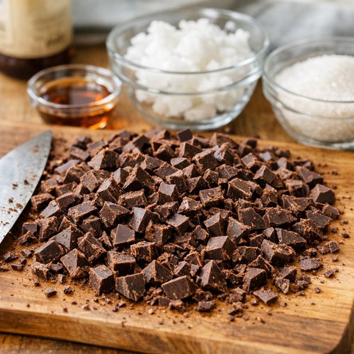 Step 2: Chop Your Chocolate and Gather Your Melting Ingredients