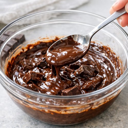 Step 3: Melt Chocolate and Coconut Oil Gently