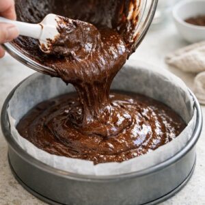 Flourless Dairy Free Chocolate Cake Recipe step 7