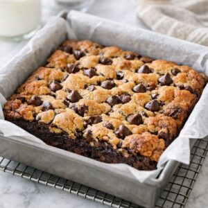 Ultimate Brookie Recipe Brownie Cookie step 9